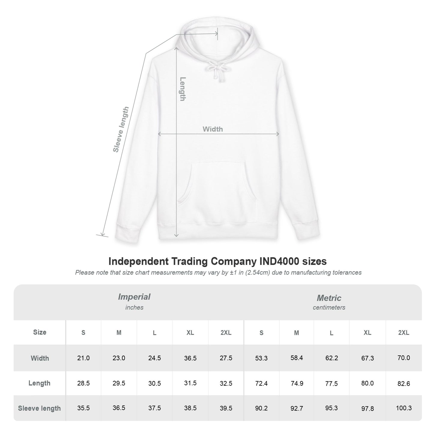 Trust Your Work Hoodie — Classic Heavyweight hoodie